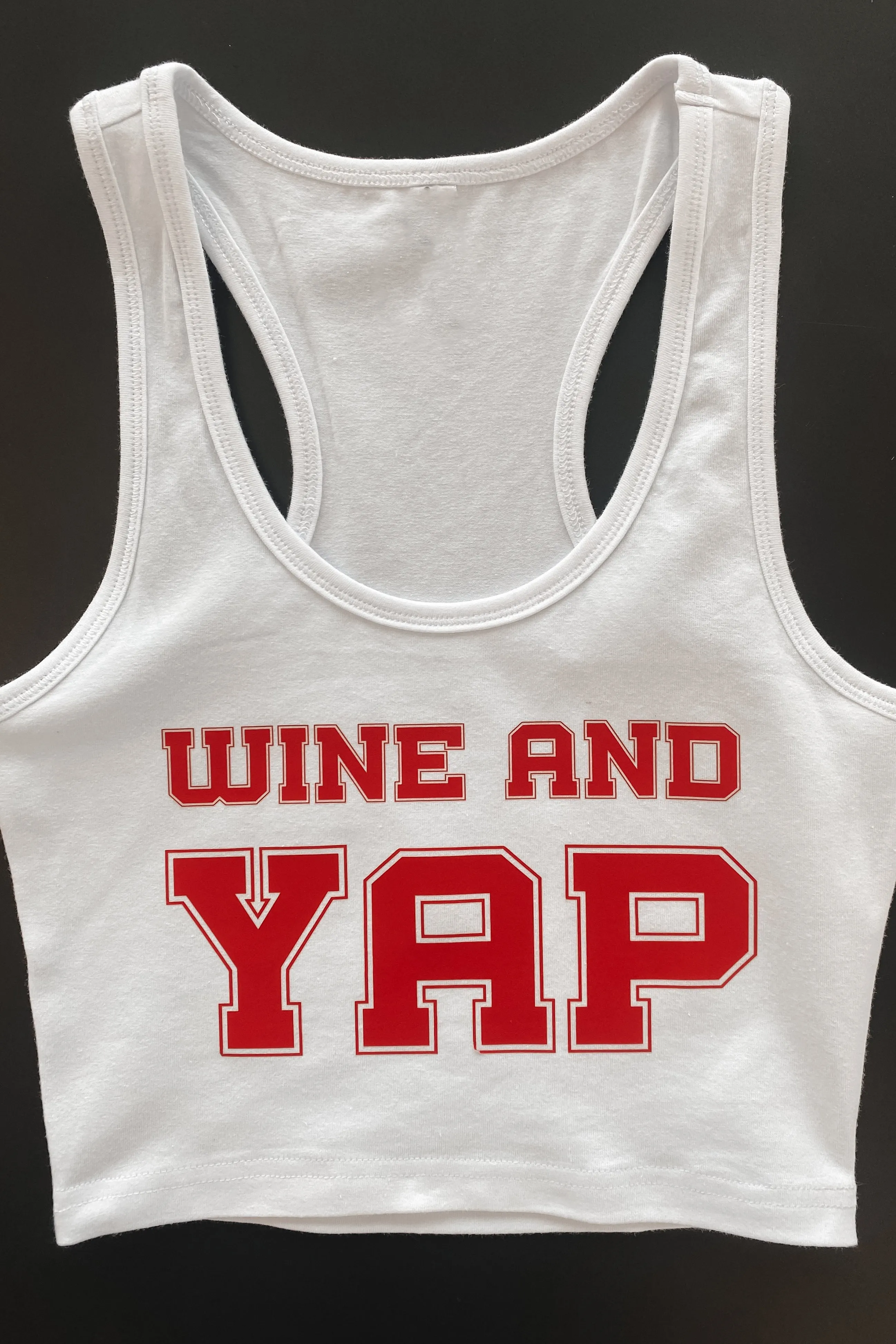 Wine And Yap Graphic Tank