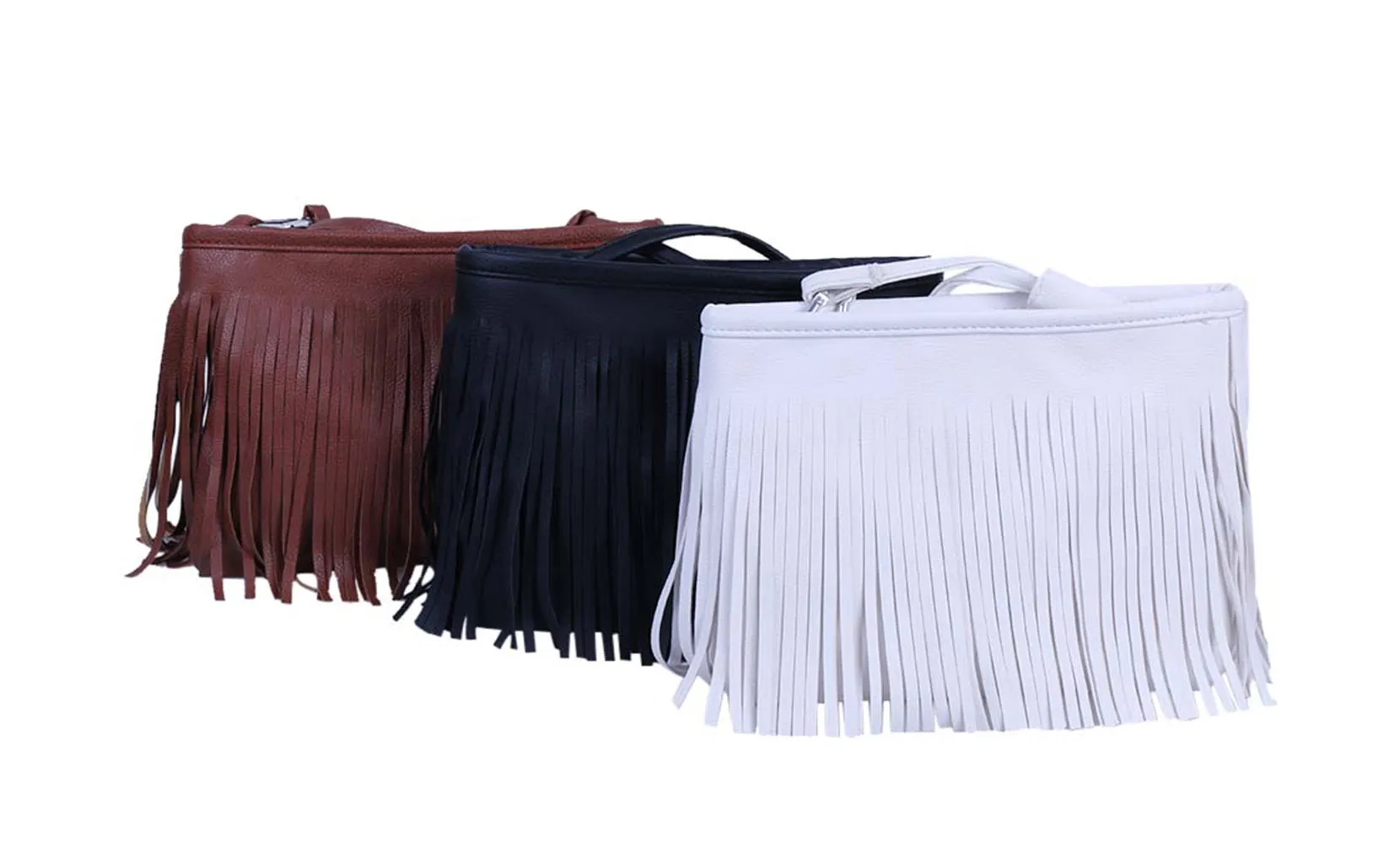 Women's Fringed Cross-Body Multifunctional Everyday Use Bag