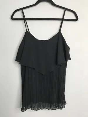 Womens Size Med Misses Black lazy Sundays Tops