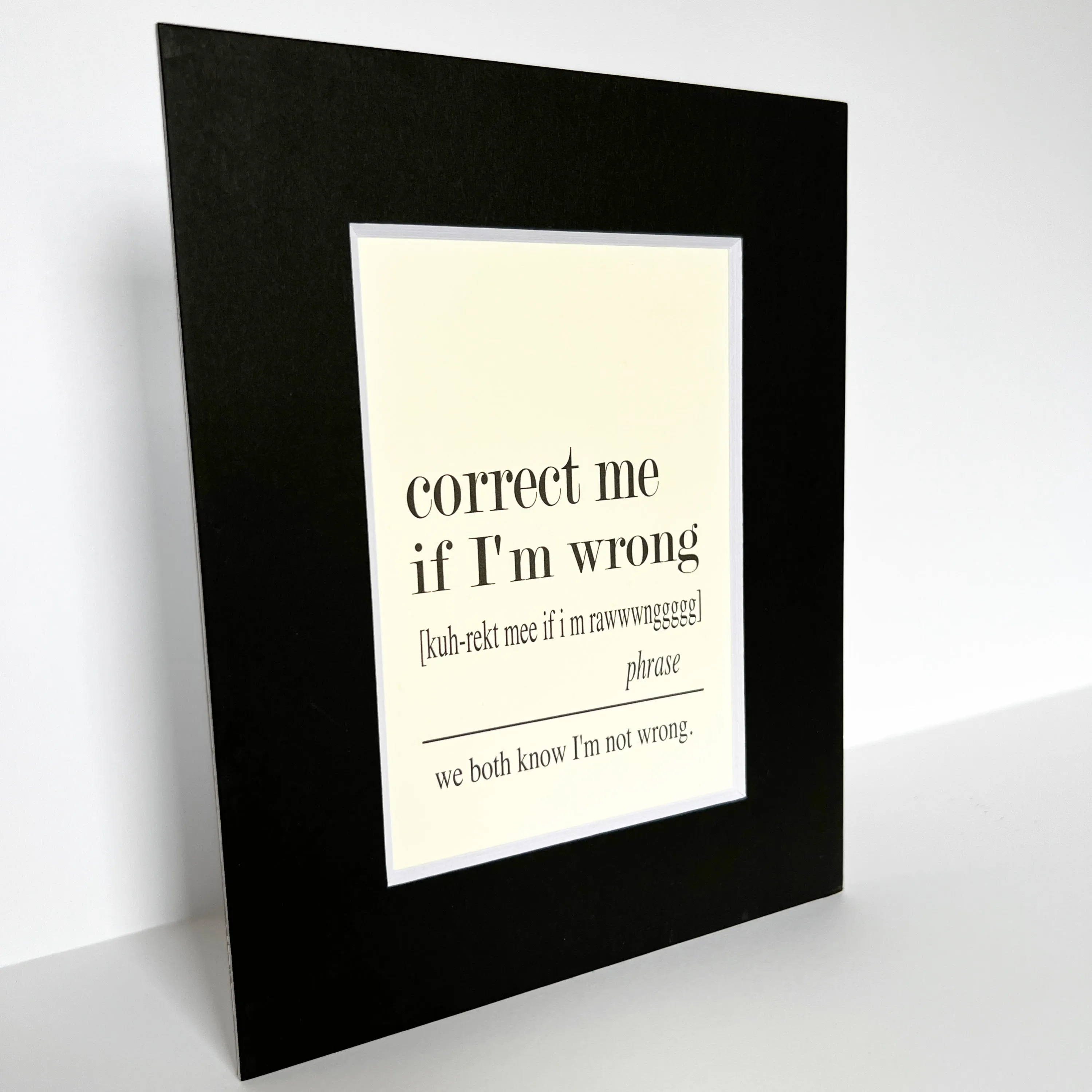 word art prints for the office - small