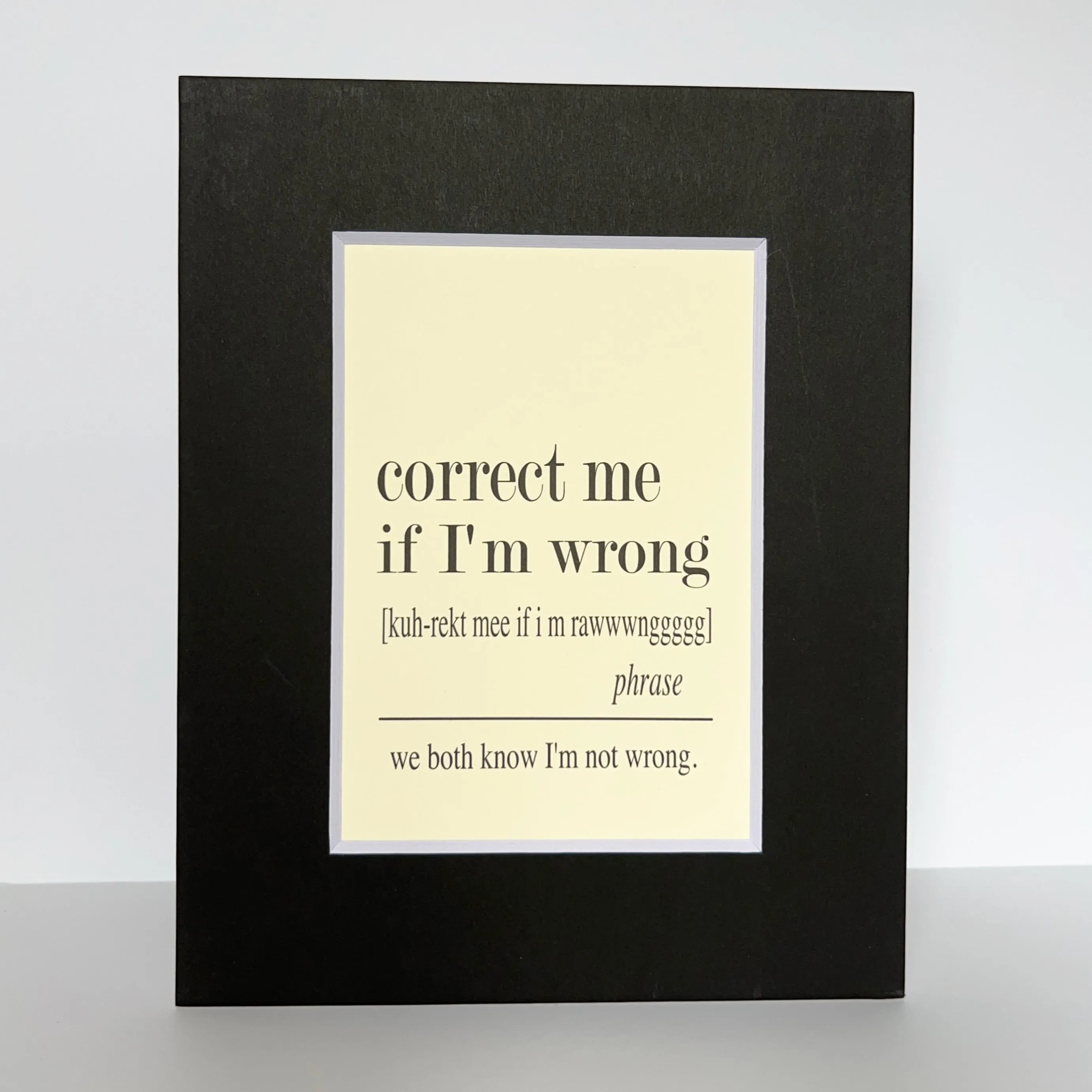 word art prints for the office - small