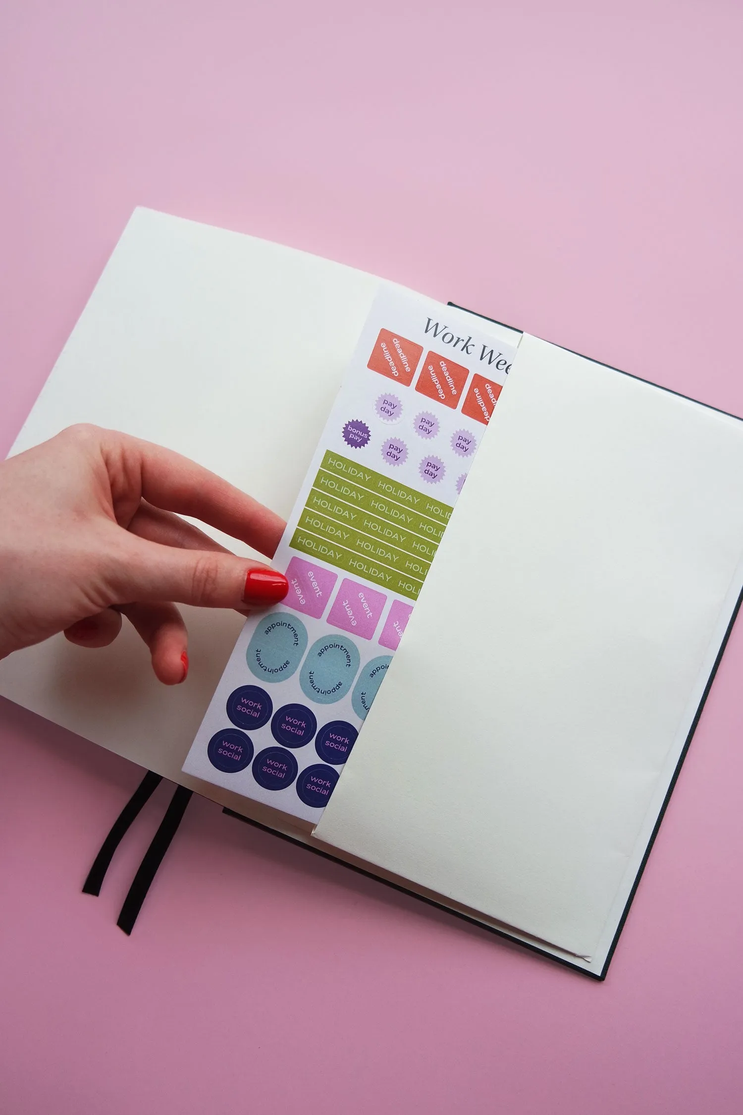 Work Week Daily Planner | Corporate Girlie Collection