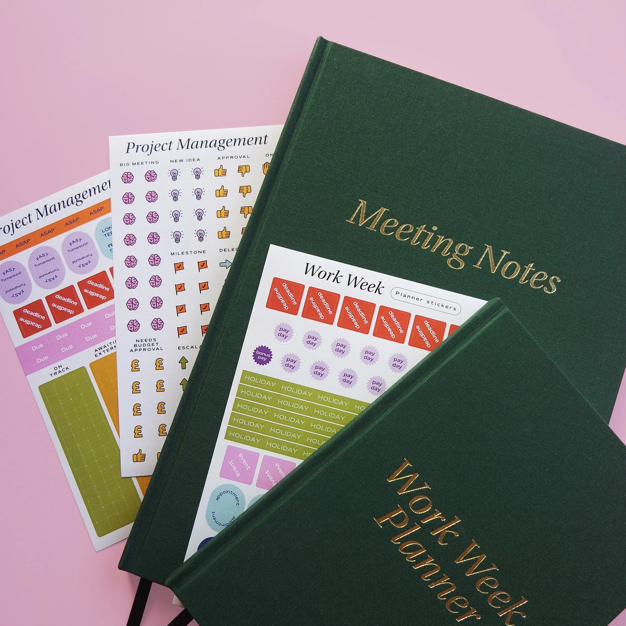 Work Week Daily Planner | Corporate Girlie Collection