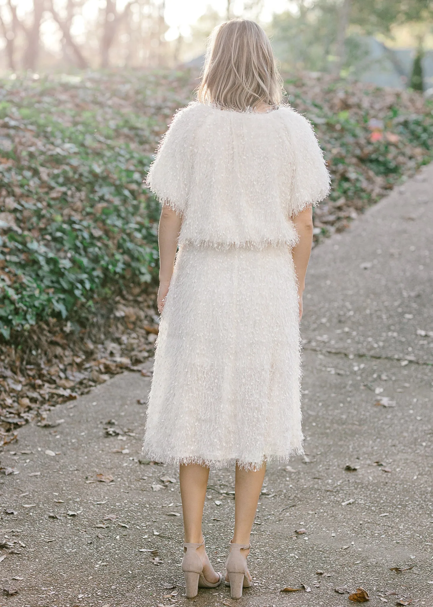 X So Fancy Ivory Skirt
