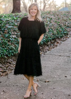 X Still Fancy Black Skirt