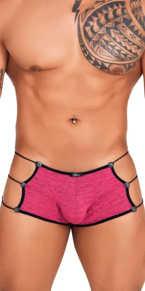 Xtremen 91133 Trendy Mesh Briefs Fuchsia