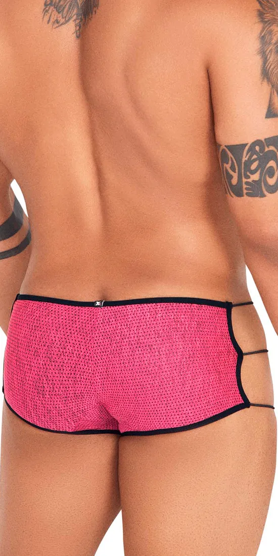 Xtremen 91133 Trendy Mesh Briefs Fuchsia