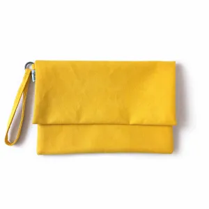 Yellow Yolk Clutch Bag