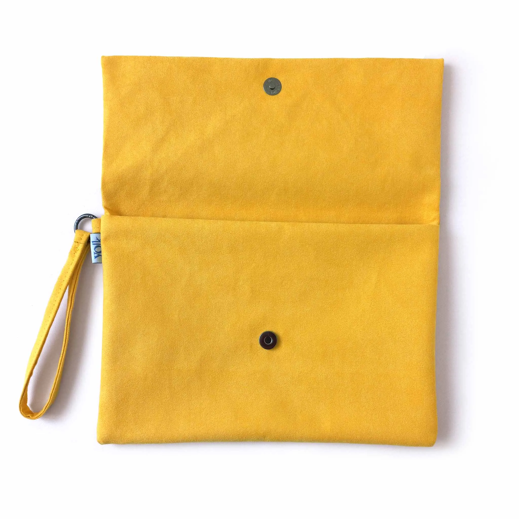 Yellow Yolk Clutch Bag