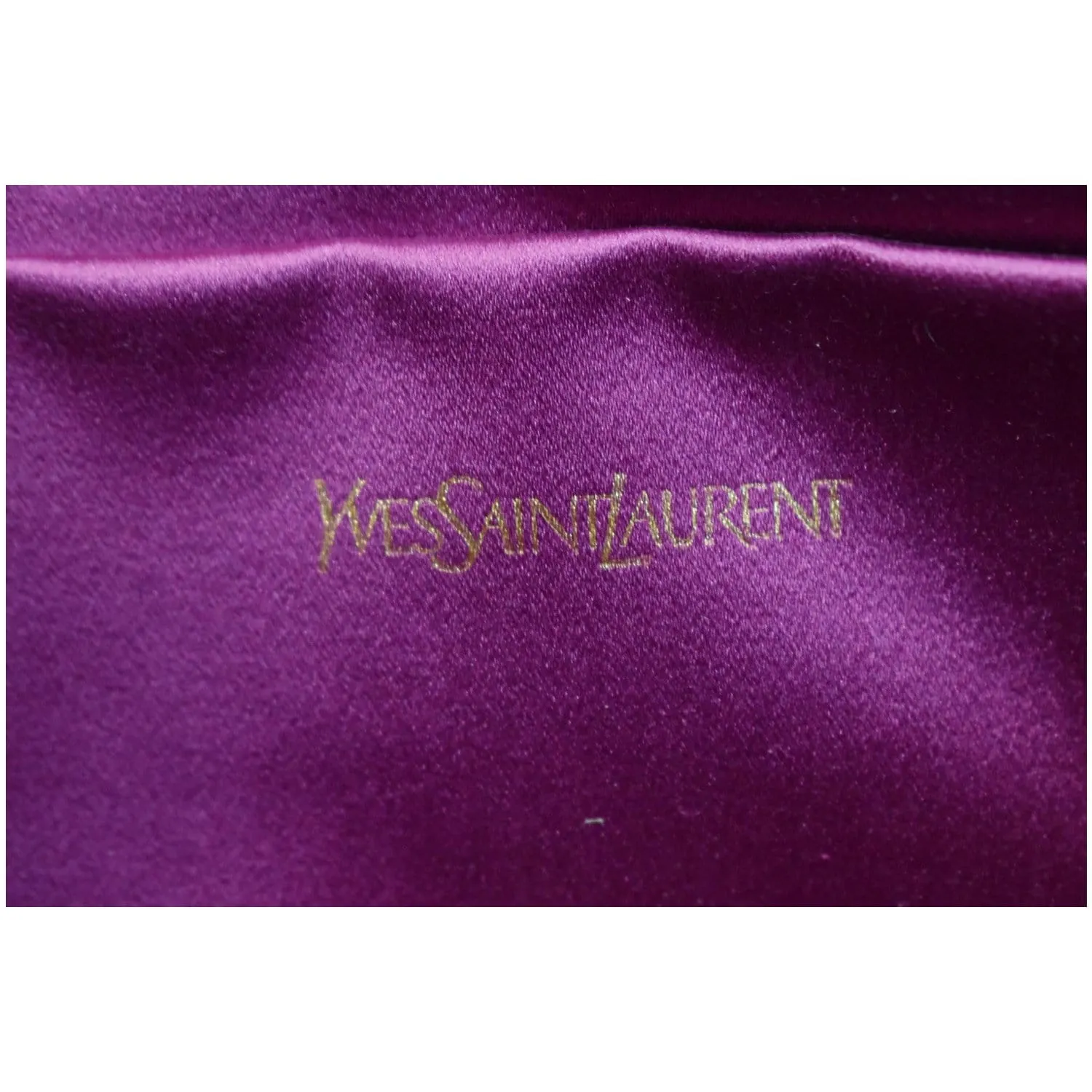 YVES SAINT LAURENT Large Belle de Jour Patent Leather Clutch Bag Pink