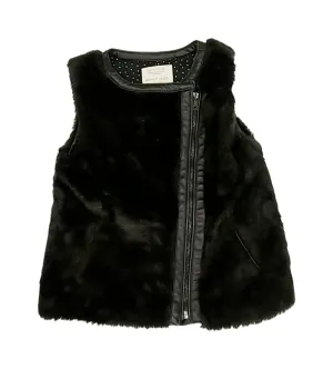 Zara faux Fur Vest - 6-7